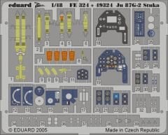 EDUARD FE324 1/48 Ju 87G-2 Stuka FOR HASEGAWA Make