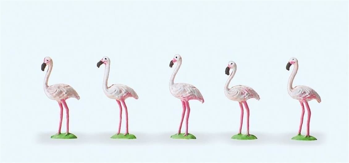 Preiser 20372 1/87 Ölçek flamingo kuşları Figürleri
