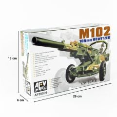 AFV Club AF35006 1/35 M102 105mm HOWITZER Obüs Demonte Plastik Maketi