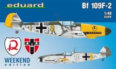 EDUARD 84147 1/48 Bf 109F-2 Uçak Maketi