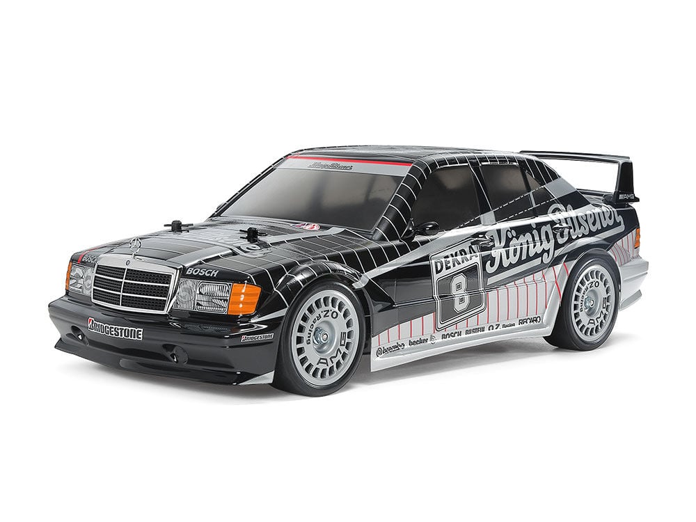 1/10 R/C MERCEDES-BENZ 190 E 2.5-16 EVO II 1991 (TT-02 CHASSIS)  KİT DEMONTE