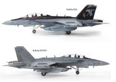 Academy 12560 1/72 EA-18G VAQ-141 (Shadowhawks) Savaş Uçağı Demonte Plastik Maketi