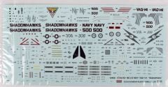 Academy 12560 1/72 EA-18G VAQ-141 (Shadowhawks) Savaş Uçağı Demonte Plastik Maketi