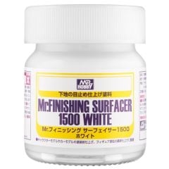 Gunze SF291 40 ml. Mr.Finishing Surfacer 1500, Beyaz Astar Maket Boyası