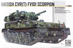 AFV Club AF35S02 1/35 FV101 UK SCORPION Tankı Demonte Plastik Maketi