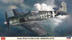 Hasegawa 07470 1/48 Ölçek Focke-Wulf Fw190A-8/R8 Savaş Uçağı (Limited Edition) Plastik Model Kiti