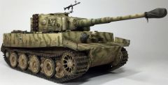 AFV Club AF35S25 1/35 TIGER I, Geç Dönem Tankı Demonte Plastik Maketi