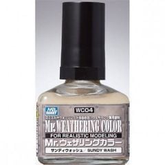 Gunze WC04 40 ml. Mr.Weathering, Sandy Wash, Eskitme Maket Boyası