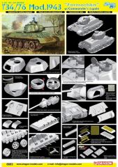 6603 1/35 T-34/76 MOD. 1943 FORMOCHKA