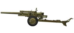 AFV Club AF35S64 1/35 3in Gun M5 On Carriage M1 Top Demonte Plastik Maketi