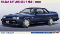Hasegawa HC29 21129 1/24 Ölçek Nissan Skyline GTS-R 1987 (R31) Otomobil Plastik Model Kiti