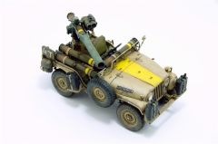 AFV Club AF35S97 1/35 IDF 1/4 TON 4x4 M38A1/CJ05 Tank Savarlı Jeep Demonte Plastik Maketi