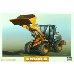 Hasegawa WM04 66004 1/35 Ölçek Hitachi ZW100-6 Tekerlekli Loader Plastik Model Kiti