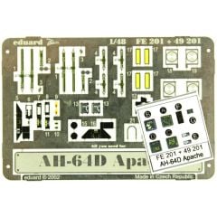 EDUARD 49201 1/48 AH-64D DETAY SETİ