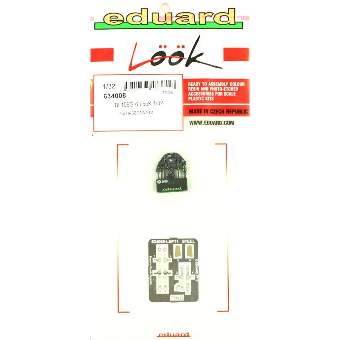 EDUARD 634008 1/32 Bf 109 G-6 LÖÖK KOKPİT