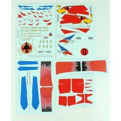 Babibi PB48002 1/48 Jasdf F4-EJ Son Samuray Siyah Phantom Özel, Dekal Çıkartma