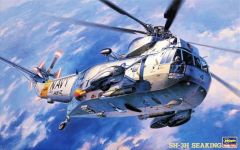 Hasegawa PT1 07201 1/48 Ölçek Sikorshy SH-3H Seaking Helikopter Plastik Model Kiti