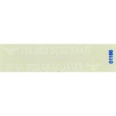 Babibi DBT01186 1/72 F-16 C, Öncel Filo Özel Şema Kırmızı, Dekal Seti