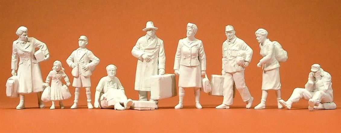 Preiser 64014 1/35 Ölçek savaş sonrası dönemi nsan figürleri 9 a Figürleri