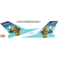 Babibi DBT01190 1/48 F-16 C, Öncel Filo Özel Şema Turkuaz, Dekal Seti