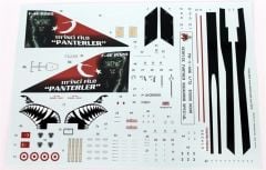 Babibi DDT10123 1/72 Turaf F-4E, 111-112 -113.Filolar Özel, Dekal Çıkartma