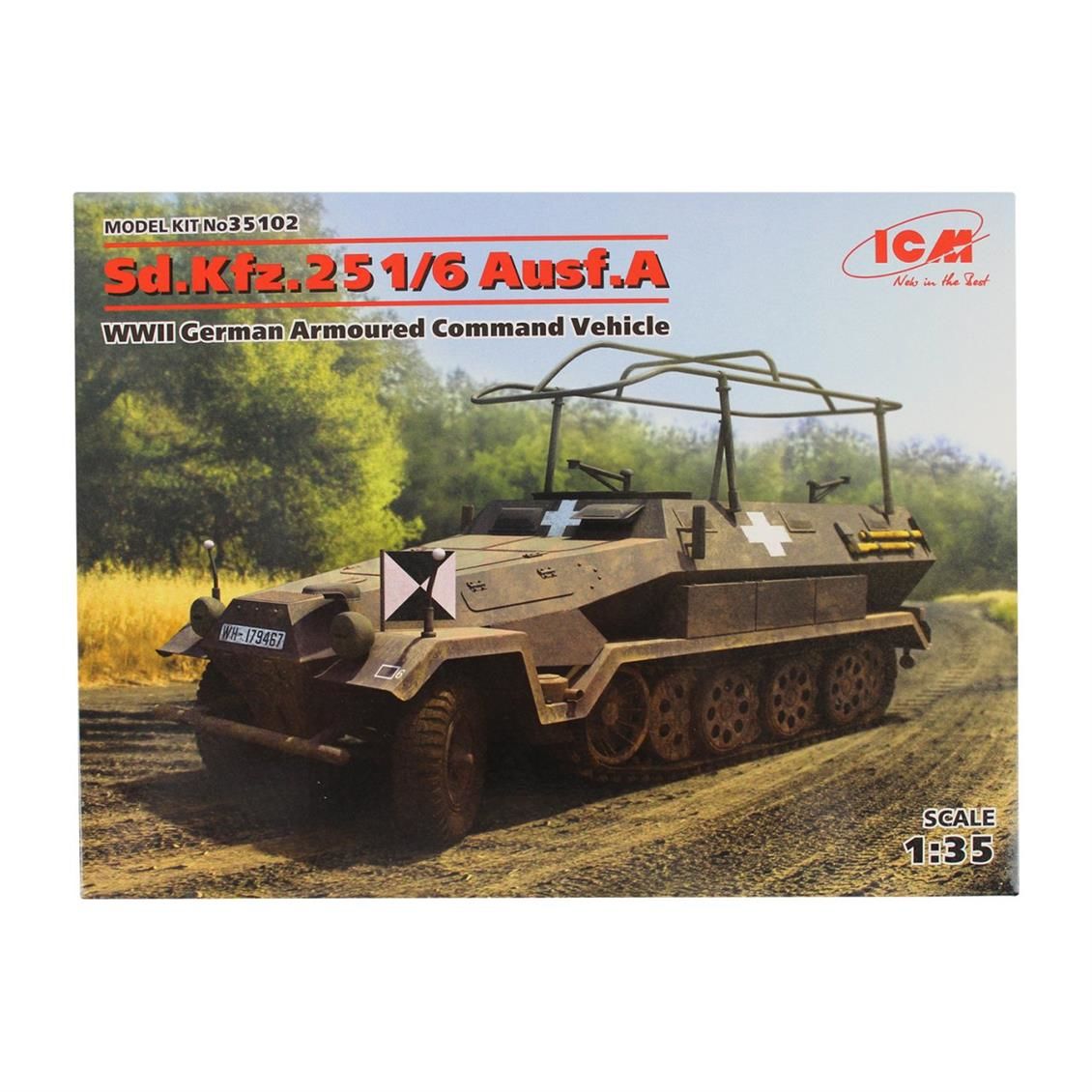35102 Sd.Kfz.251/6 Ausf.A, WWII German Armoured Co
