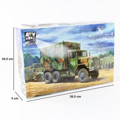 AFV Club AF35304 1/35 M109A3 Konteyner Kasalı Askeri Kamyon Demonte Plastik Maketi