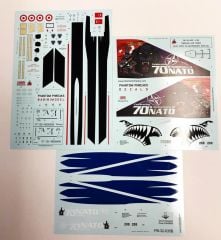 Babibi PB32035 1/32 Turaf F-4E, Nato 70.Yıl Özel Şema, Dekal Çıkartma
