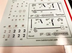 Babibi PB32035 1/32 Turaf F-4E, Nato 70.Yıl Özel Şema, Dekal Çıkartma
