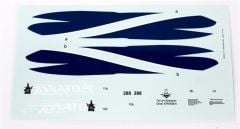 Babibi PB72007 1/72 Turaf F-4E, Nato 70.Yıl Özel Şema, Dekal Çıkartma