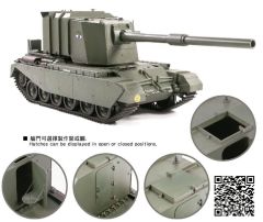 AFV Club AF35405 1/35 FV4005 Stage2 British Tank Vurucu Demonte Plastik Maketi