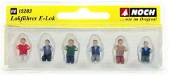 Noch 15283 1/87 Elektrikli Tren Makinisti Figürleri