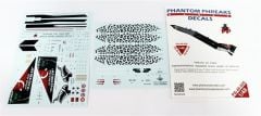 Babibi PB48006 1/48 Tuaf F-4E, 111.Panter Filo 50000.Saat, Dekal Çıkartma
