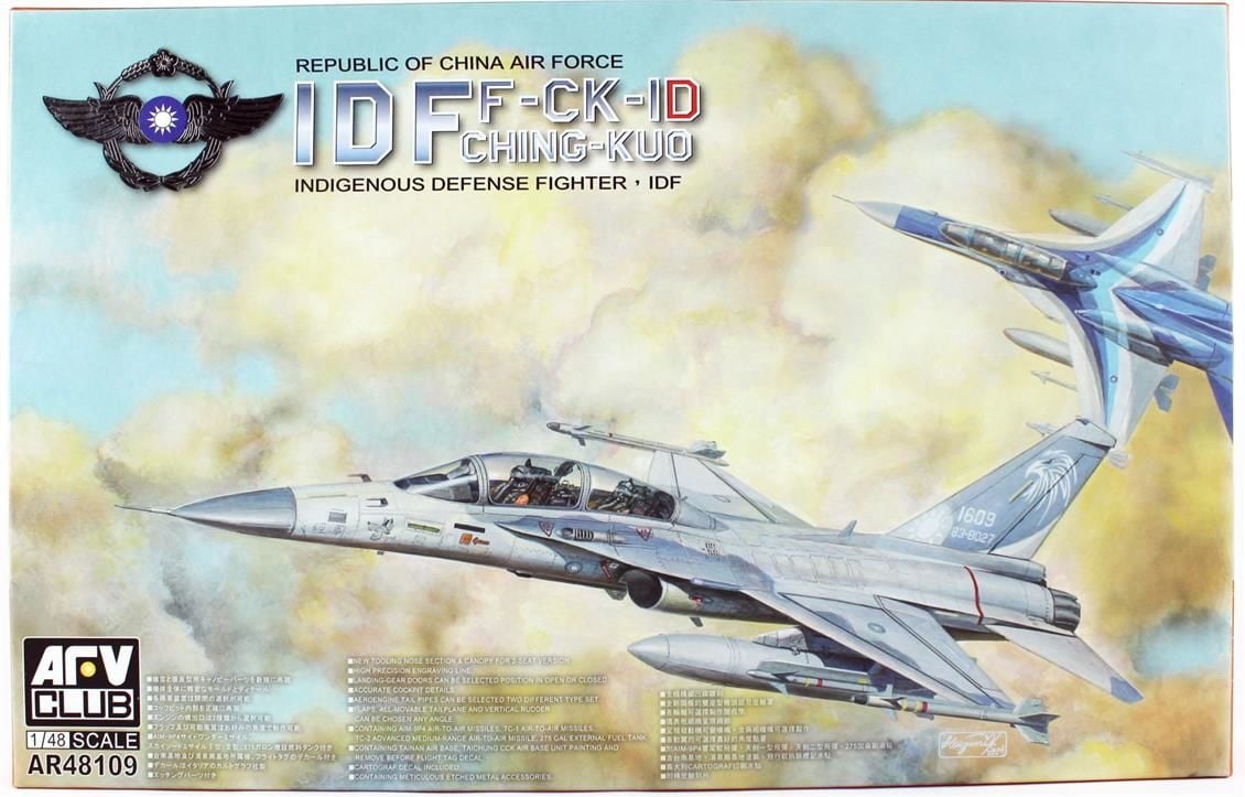 AFV Club AR48109 1/48 IDF F-CK-1D (Double Seat) Savaş Uçağı Demonte Plastik Maketi