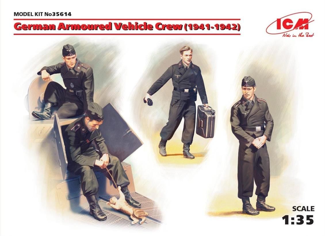 35614 German Armoured Vehicle Crew (1941-1942) (4