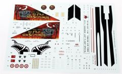 Babibi PB48005 1/48 Turaf F-4E, 112.Şeytan Filo Son Uçuş, Dekal Çıkartma