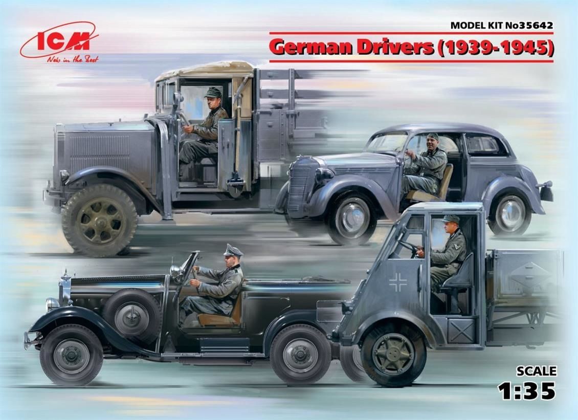 35642 German Drivers (1939-1945) (4 figures) (100%