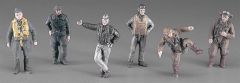 Hasegawa X72-8 35008 1/72 Ölçek WW II Karışık Pilot Figürleri Plastik Model Kiti