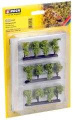 Noch 21530 Plantasyon Ağaçları, 12 Adet, 3,5 cm. Diorama Malzemesi