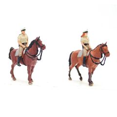 Preiser 10389 1/87 Ölçek atlı polisler Figürleri