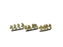 Noch 21532 Elma Ağaçları, 12 Adet, 3,5 cm. Diorama Malzemesi