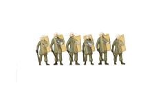 Preiser 10393 1/87 Ölçek bgs polis memurları Figürleri