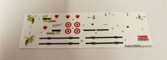 Babibi DAT01199 1/48 Turaf, T-38M, 121.Arı Filo, Dekal Çıkartma