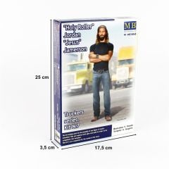 MasterBox 24060 1/24 Ölçek, Kamyon Sürücüsü Serisi, Jordan, Plastik Figür Kiti