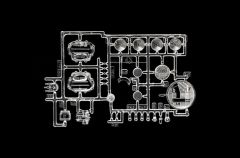 Italeri 4513S 1/6 Moto Guzzi V850 California Motorsiklet Demonte Plastik Maketi