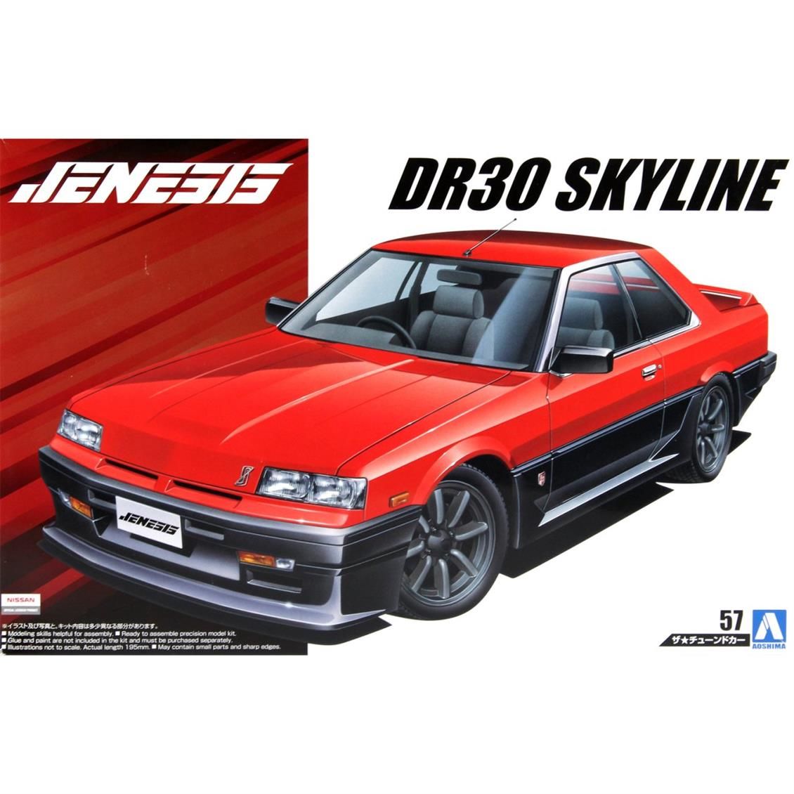 05579 1/24 JENESIS AUTO DR30 SKYLINE '84