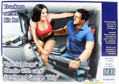 MasterBox 24062 1/24 Ölçek, Kamyon Sürücüsü Serisi, Special Cargo, Plastik Figür Kiti