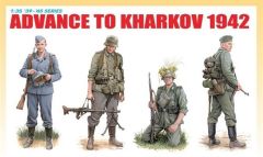 Dragon 6656 1/35 Ölçek Kharkov Operasyonu (1942) Asker Figürleri Plastik Model Kiti