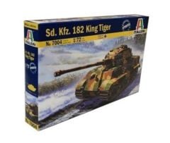 Italeri 7004S 1/72 Sd. Kfz.182 King Tiger Tank Demonte Plastik Maketi