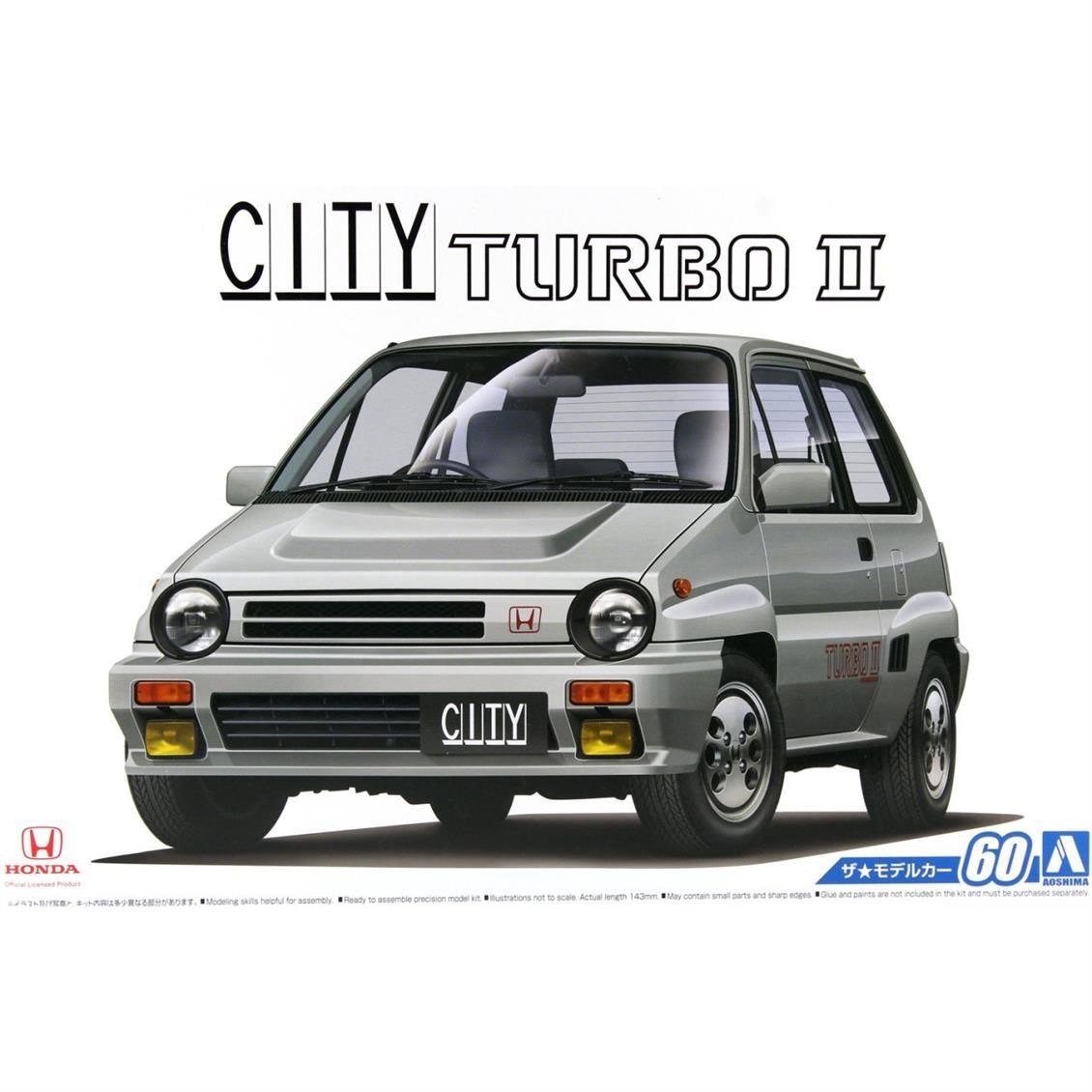 05480 1/24 HONDA AA CITY TURBO 2 '85